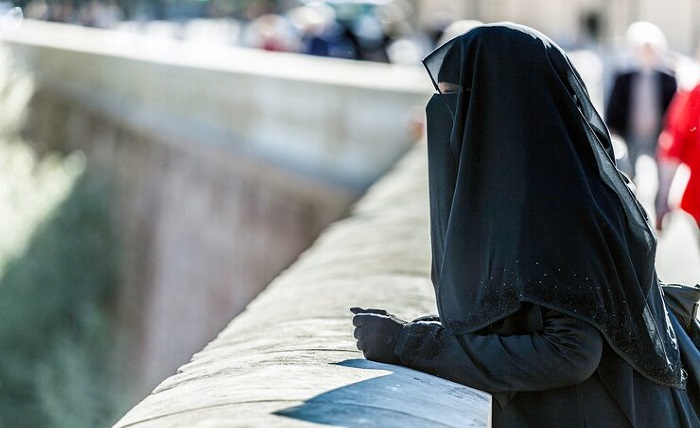 stylish instagram hijab dp.