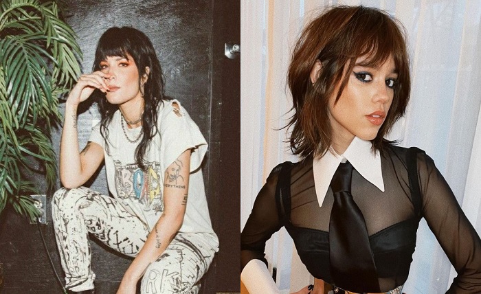 wolf cut long hair