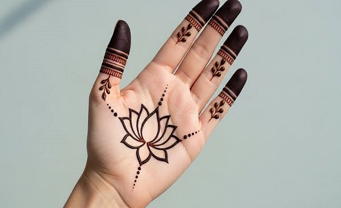 beautiful mehndi royal front hand mehndi design