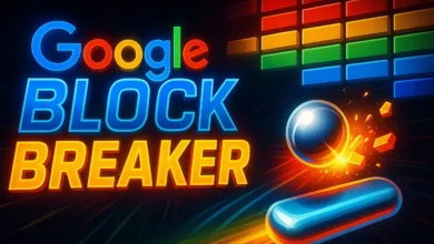 Google Block Breaker