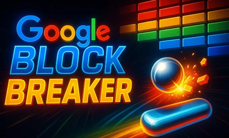 Google Block Breaker