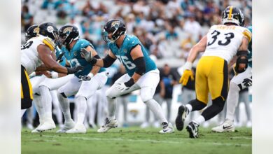 Pittsburgh Steelers vs Jacksonville Jaguars Match Player Stats
