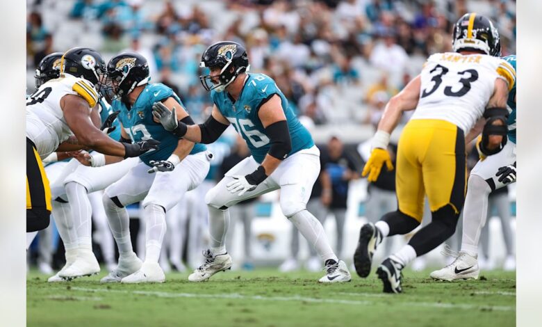 Pittsburgh Steelers vs Jacksonville Jaguars Match Player Stats