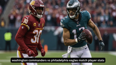 Washington Commanders vs Philadelphia Eagles Match Player Stats
