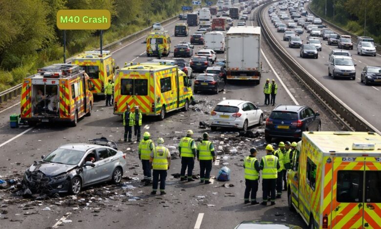 M40 Crash